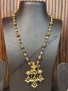 Temple with Diamond look Stone