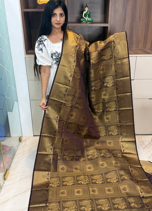 Premium Kanchi Gold Zari
