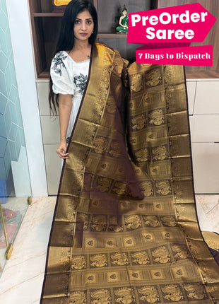 Premium Kanchi Gold Zari
