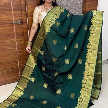 Premium Kanchi Gold Zari Pallaku Design