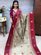 Semi kanchipuram Silk