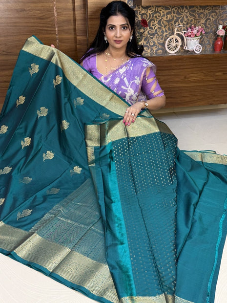 Premium Kanchi Gold Zari