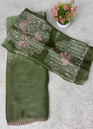 Crush Saree