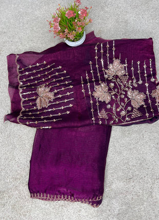 Crush Saree