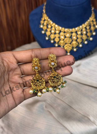 Temple With Choker Necklace Jewellery