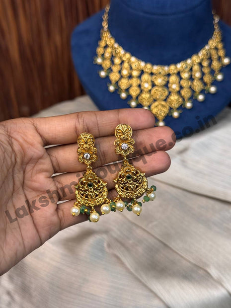 Temple With Choker Necklace Jewellery