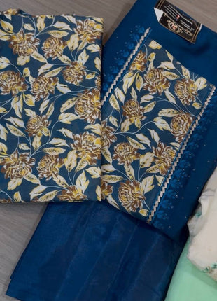 Salwar Suit Set (Unstitched)