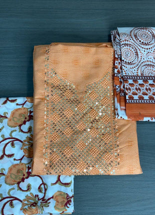 Salwar Suit Set (Unstitched)