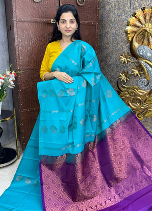 Border Less Kanchi Silk