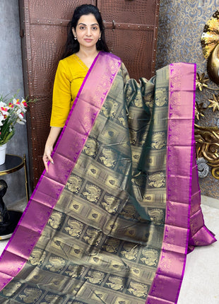 Premium Kanchi Gold Zari