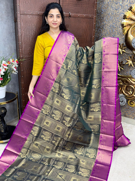 Premium Kanchi Gold Zari