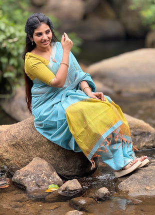 Jaipur Cotton with French knots