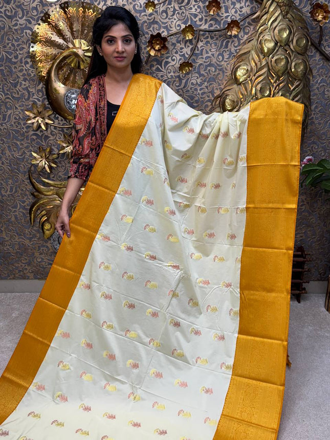 Premium Kanchi Gold Zari