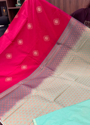 Border Less Kanchi Silk