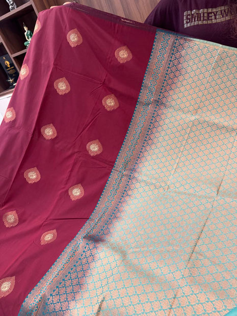 Border Less Kanchi Silk