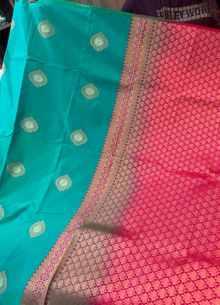 Border Less Kanchi Silk