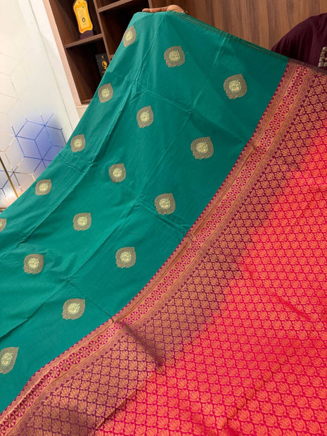 Border Less Kanchi Silk