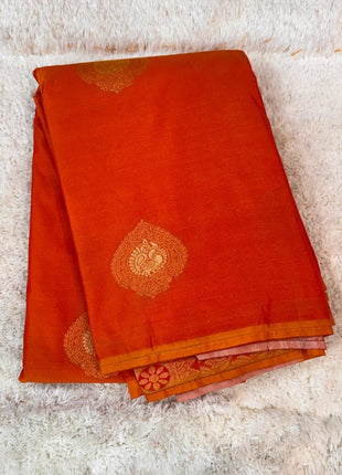 Border Less Kanchi Silk