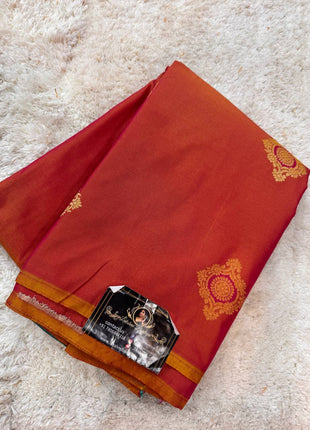 Border Less Kanchi Silk