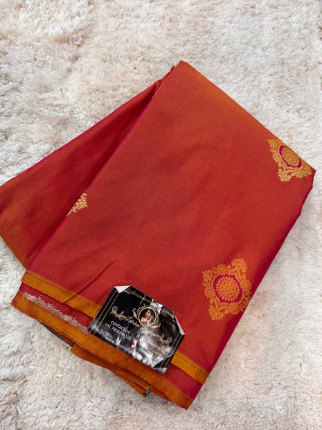 Border Less Kanchi Silk