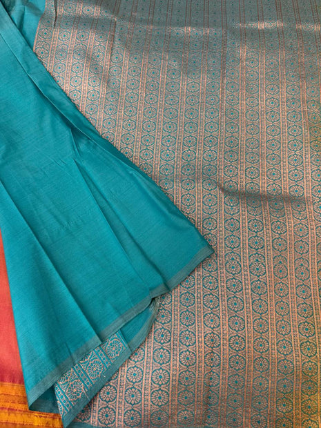 Border Less Kanchi Silk