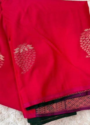 Border Less Kanchi Silk