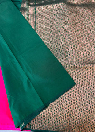 Border Less Kanchi Silk