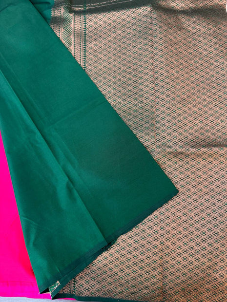 Border Less Kanchi Silk