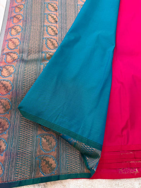 Border Less Kanchi Silk