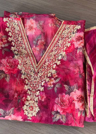 Salwar Suit Set (Unstitched)