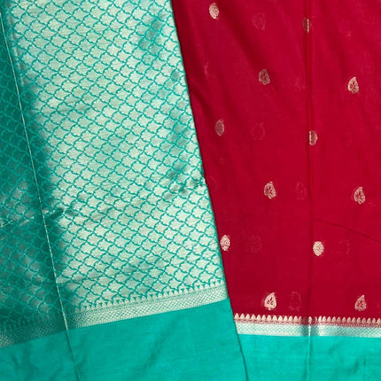 Retta Patta Border Silk