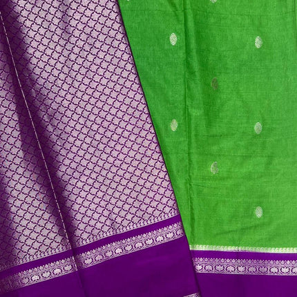 Retta Patta Border Silk