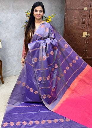 Border Less Kanchi Silk