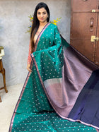 Border Less Kanchi Silk