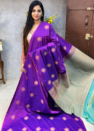 Border Less Kanchi Silk
