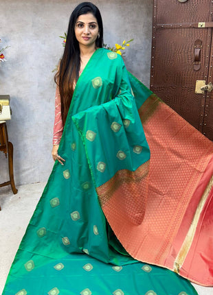 Border Less Kanchi Silk