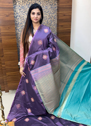 Border Less Kanchi Silk
