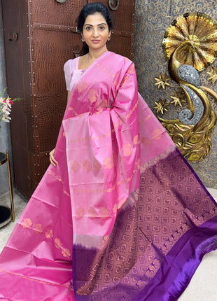 Border Less Kanchi Silk