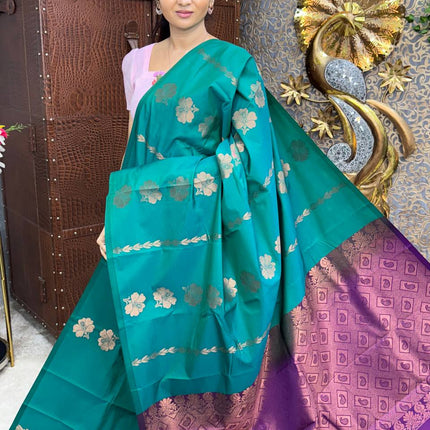 Border Less Kanchi Silk