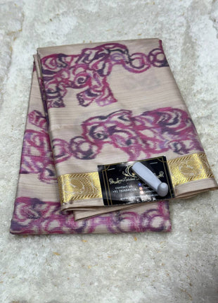 Printed Pure Silk