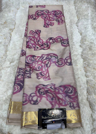Printed Pure Silk