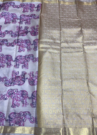 Printed Pure Silk