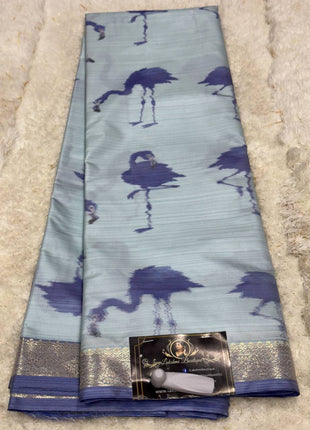 Printed Pure Silk