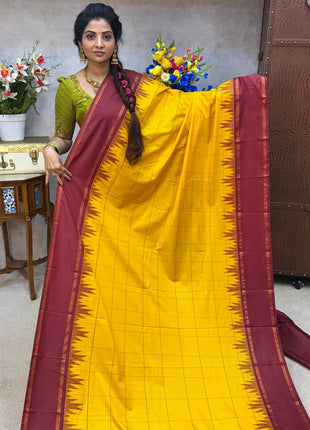 Retta Patta Border Silk