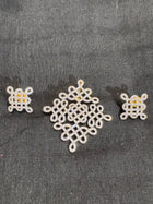 Stone Dollar With Earring