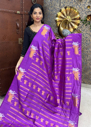 Mulberry Saree