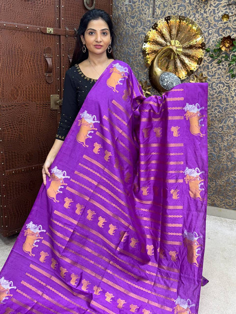 Mulberry Saree