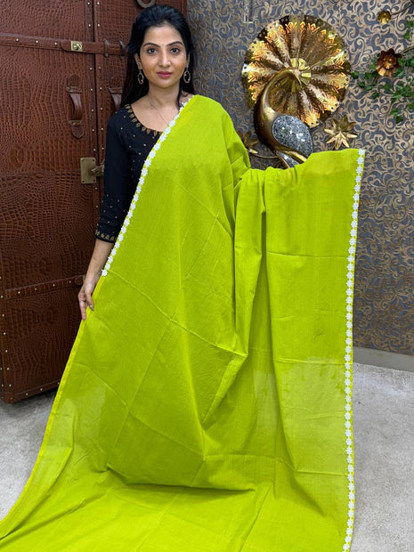 Khadi Cotton With Running Blouse