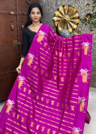 Mulberry Saree
