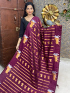 Mulberry Saree